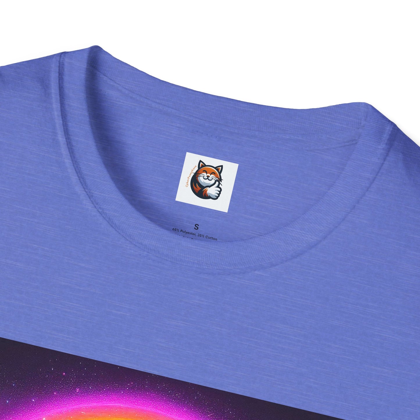Siamese Cat purple rainbow