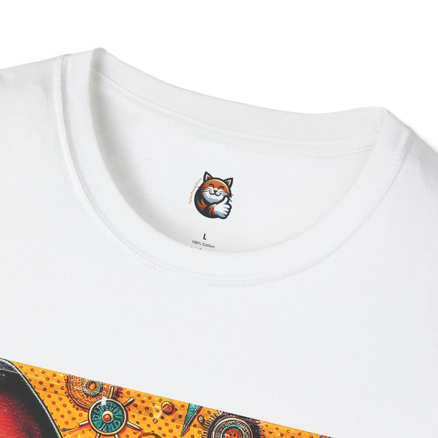 Cornish Rex Cat steam punk T-Shirt by Printify