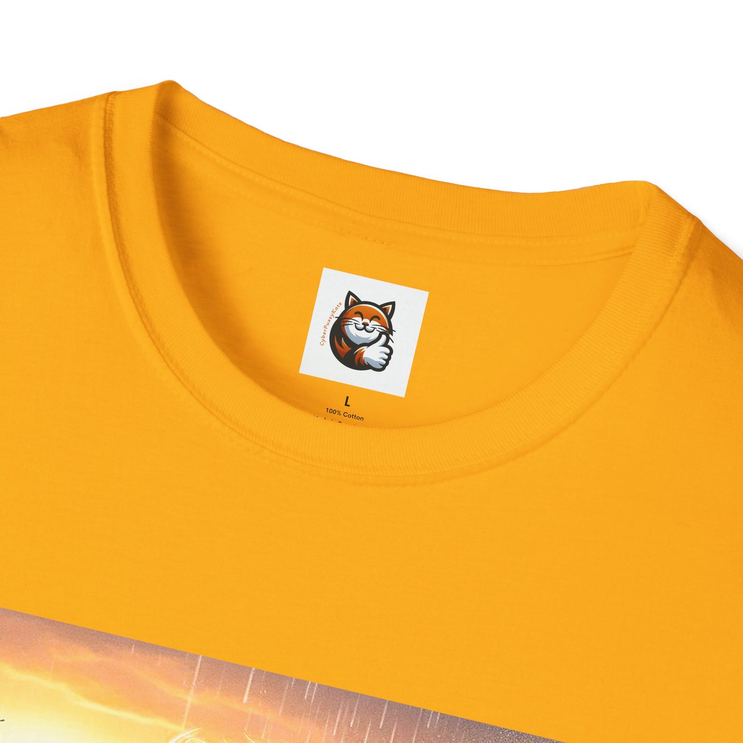 Selkirk Rex Cat T-Shirt -handsome surfer