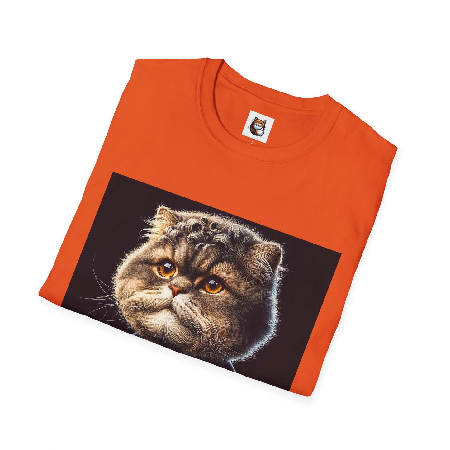 Selkirk Rex Cat T-Shirt business professional