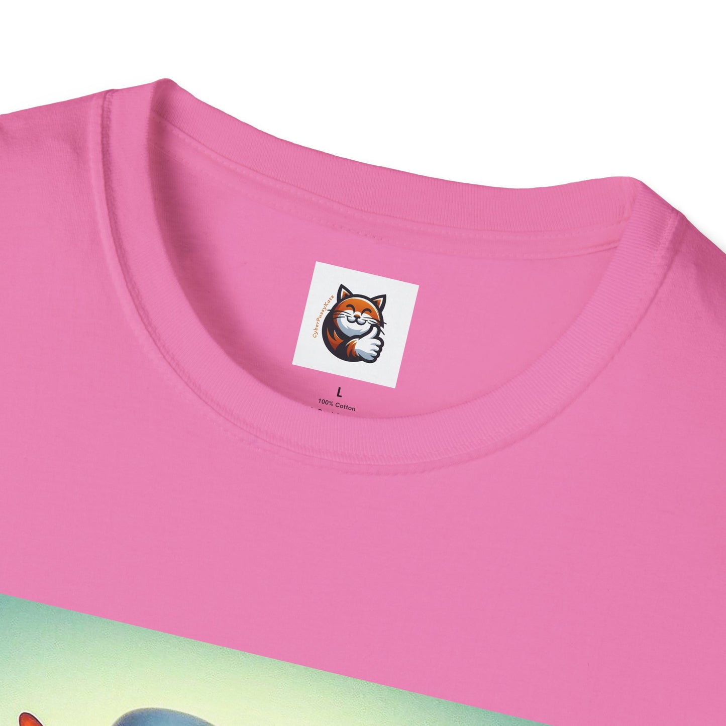 Wacky Oriental Shorthair Unisex Softstyle T-Shirt