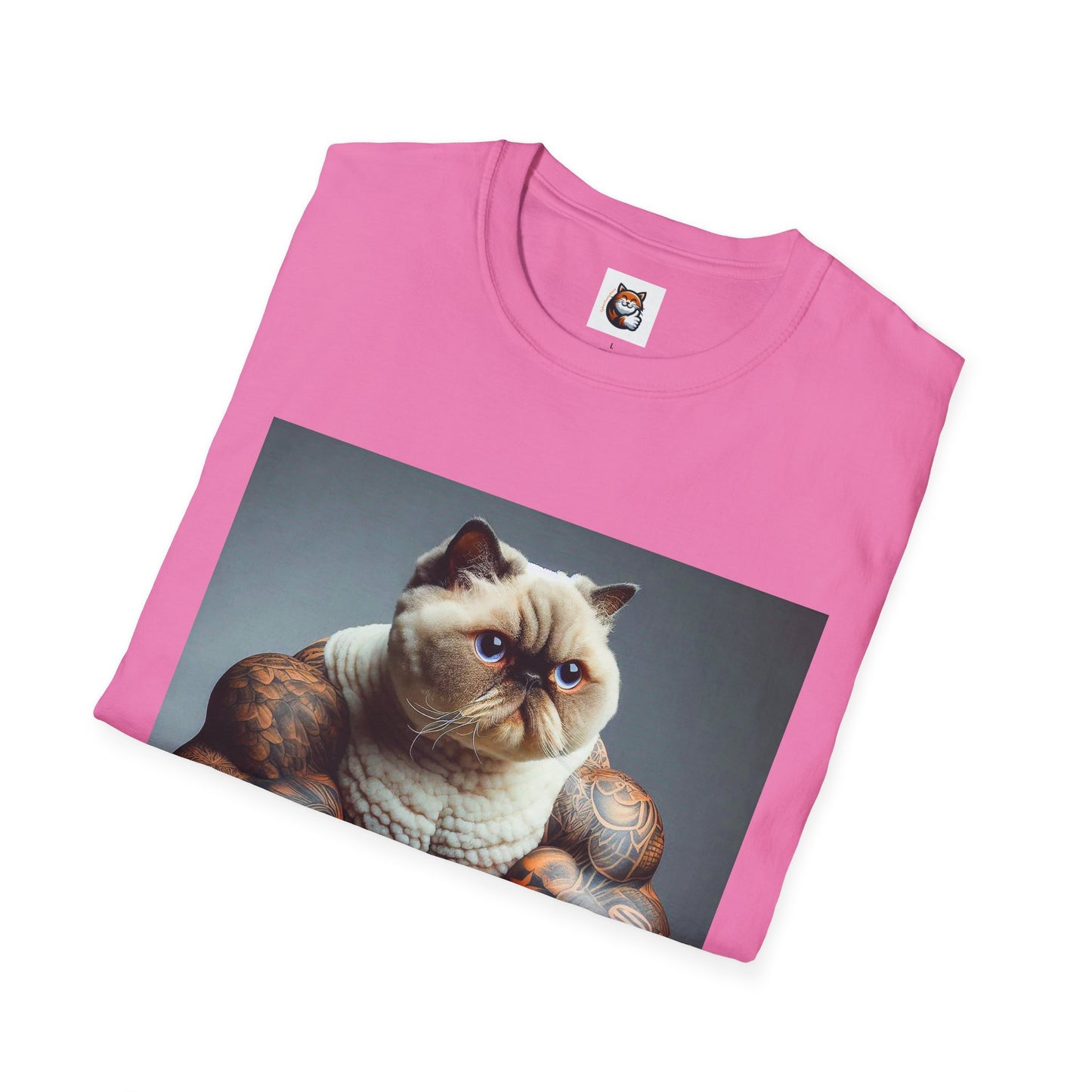 Selkirk Rex Cat T-Shirt muscles
