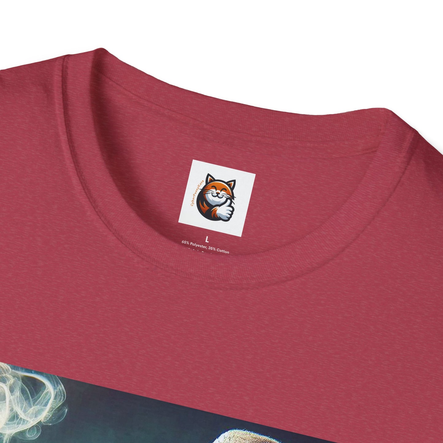 Selkirk Rex Cat T-Shirt cigars and whiskey
