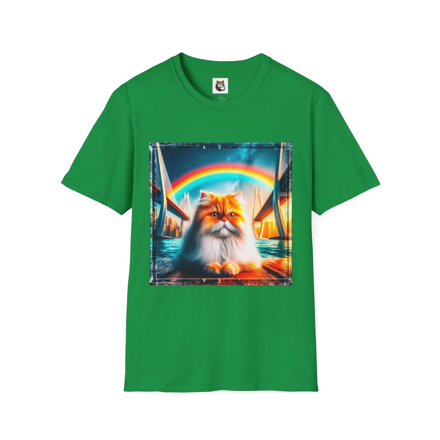 Persian Cat Unisex Softstyle T-Shirt