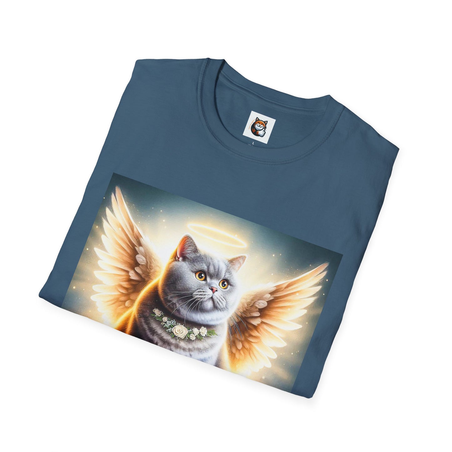 British Shorthair wings Softstyle T-Shirt