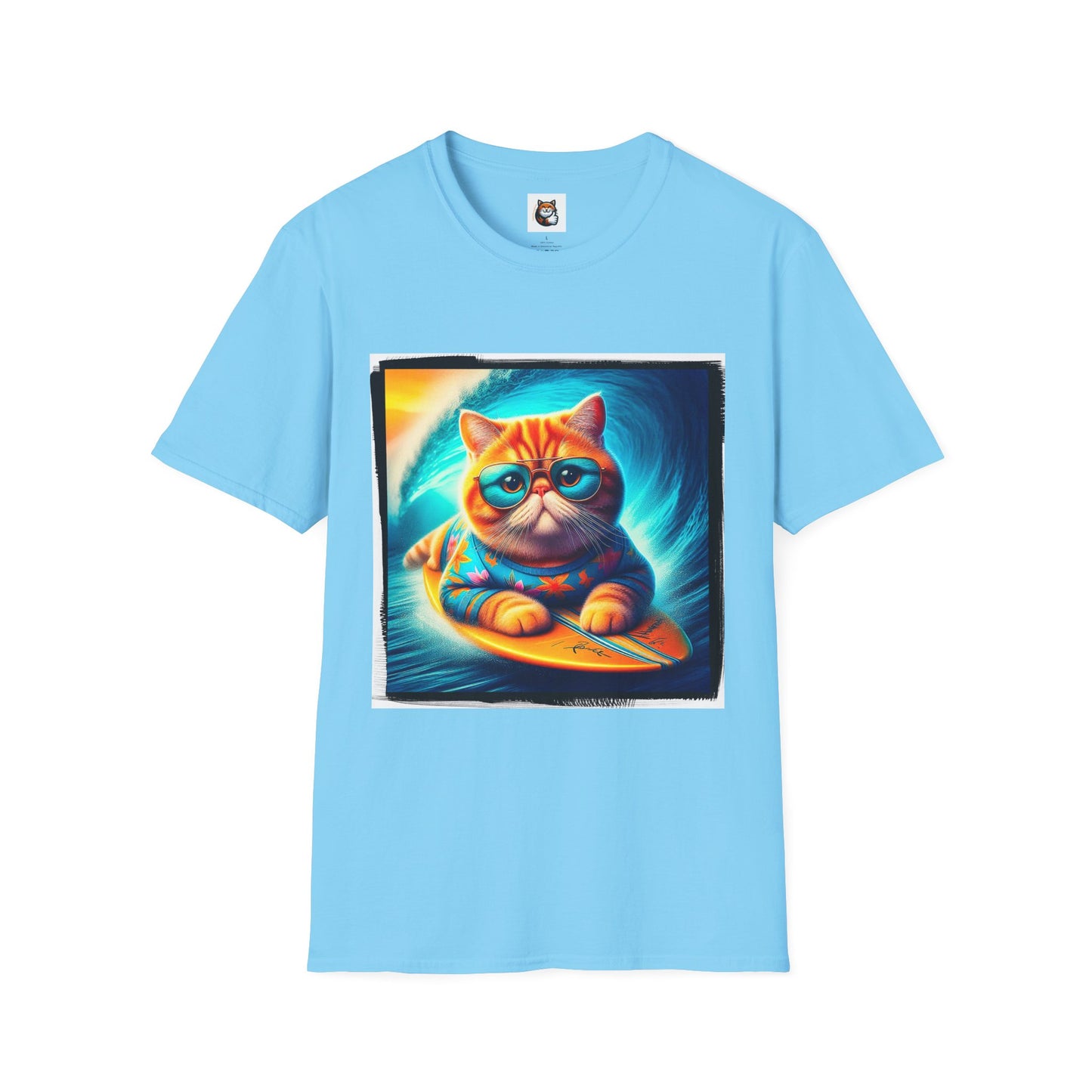 Exotic Shorthair Cat Unisex Softstyle T-Shirt