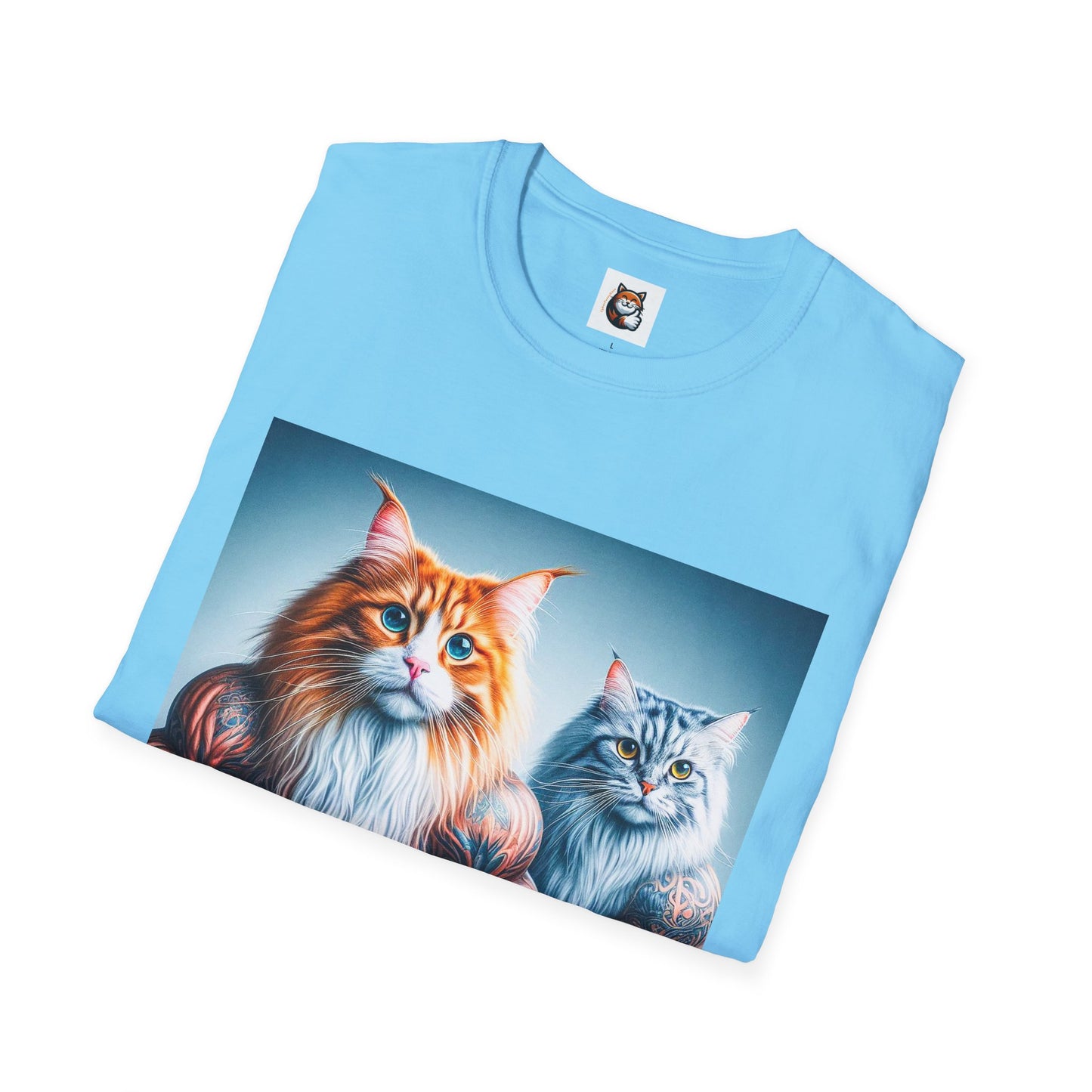 Norwegian Forest Cat Unisex Softstyle T-Shirt