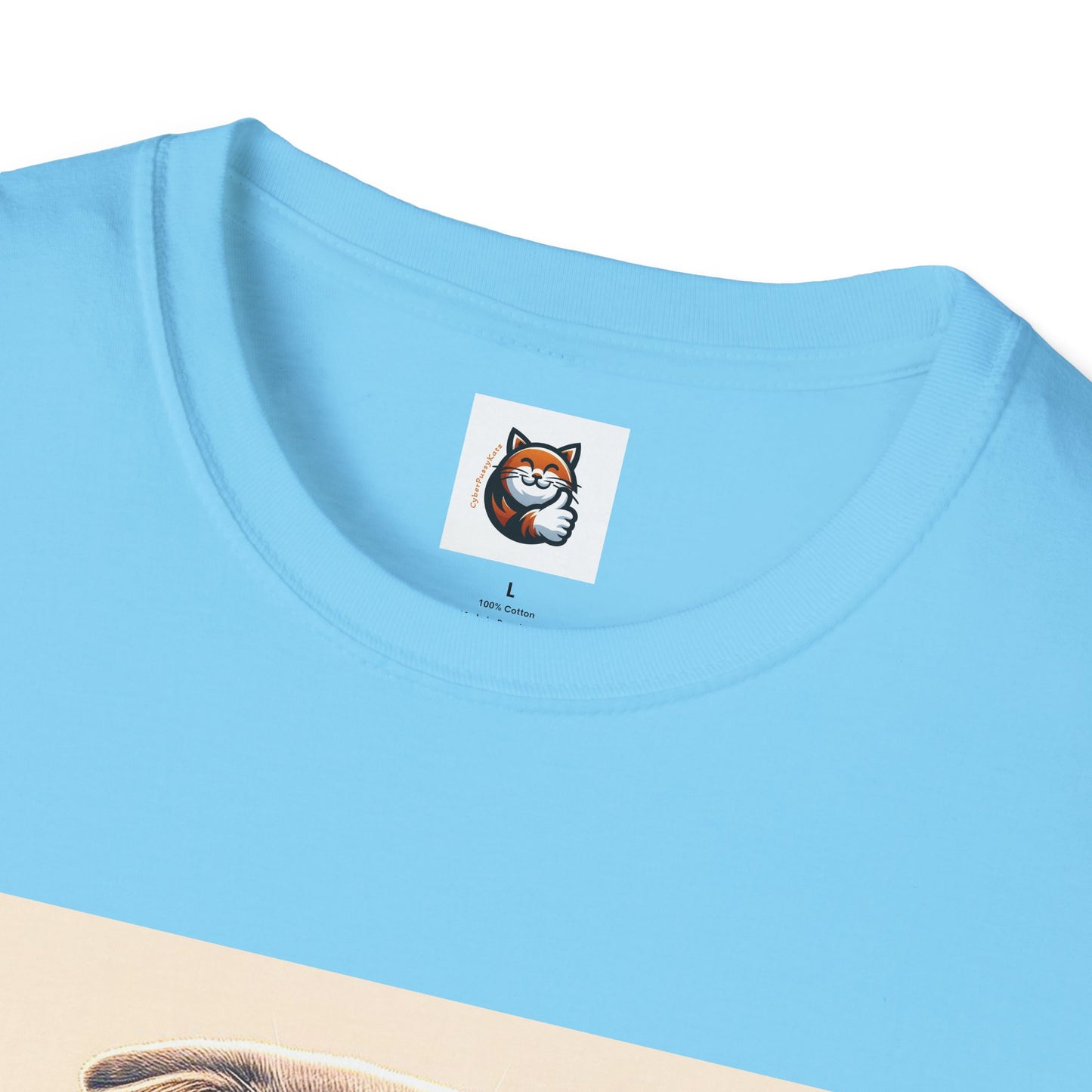 Scottish Fold Cat suit and tie  T-Shirt