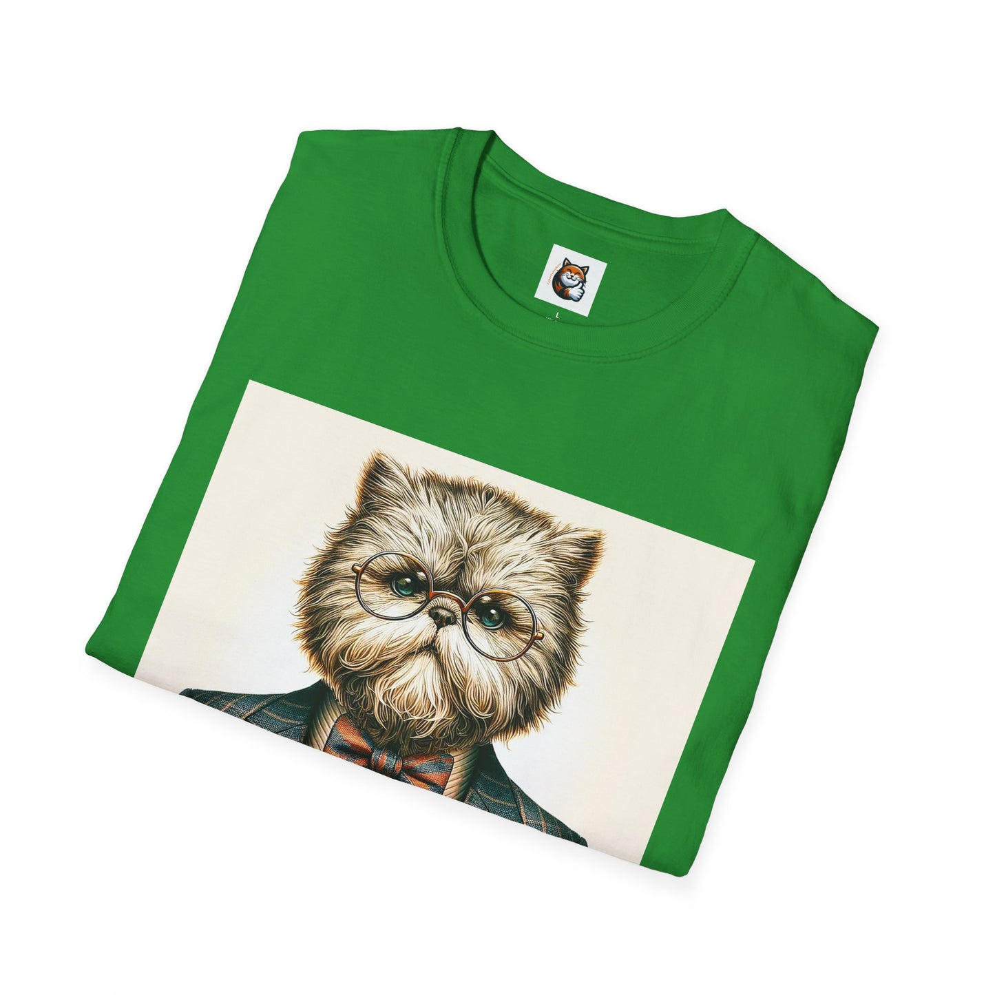 Selkirk Rex Cat T-Shirt old fashioned professional