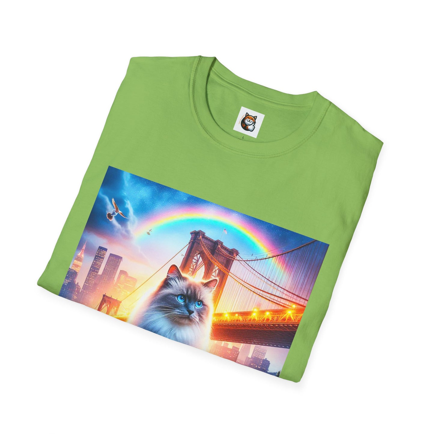 Ragdoll Unisex  rainbow bridge T-Shirt