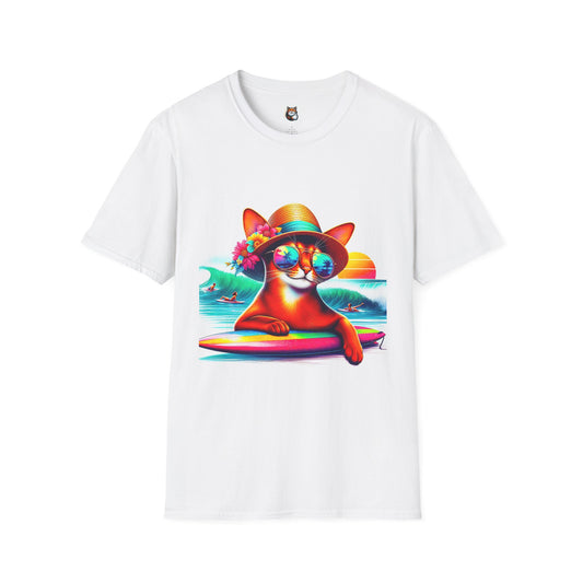 Abyssinian surfer Softstyle T-Shirt