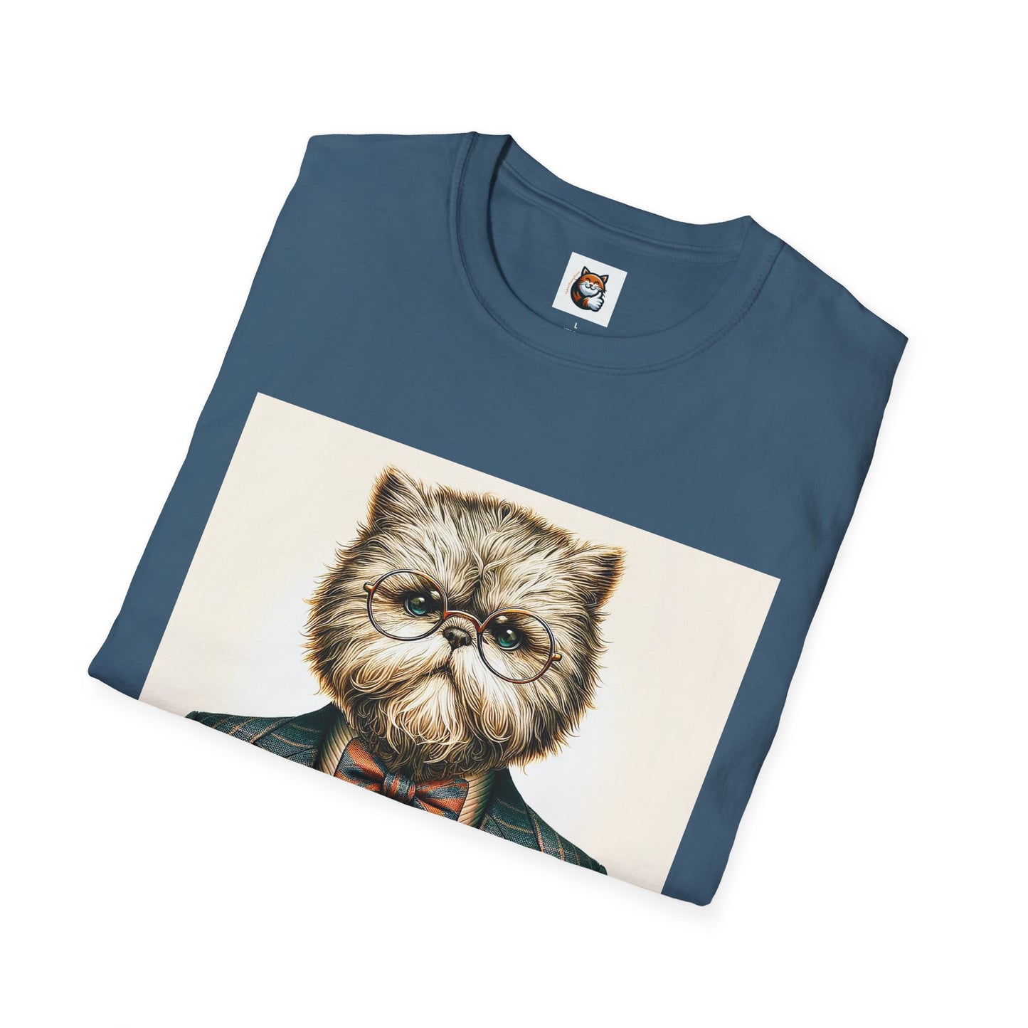 Selkirk Rex Cat T-Shirt old fashioned professional