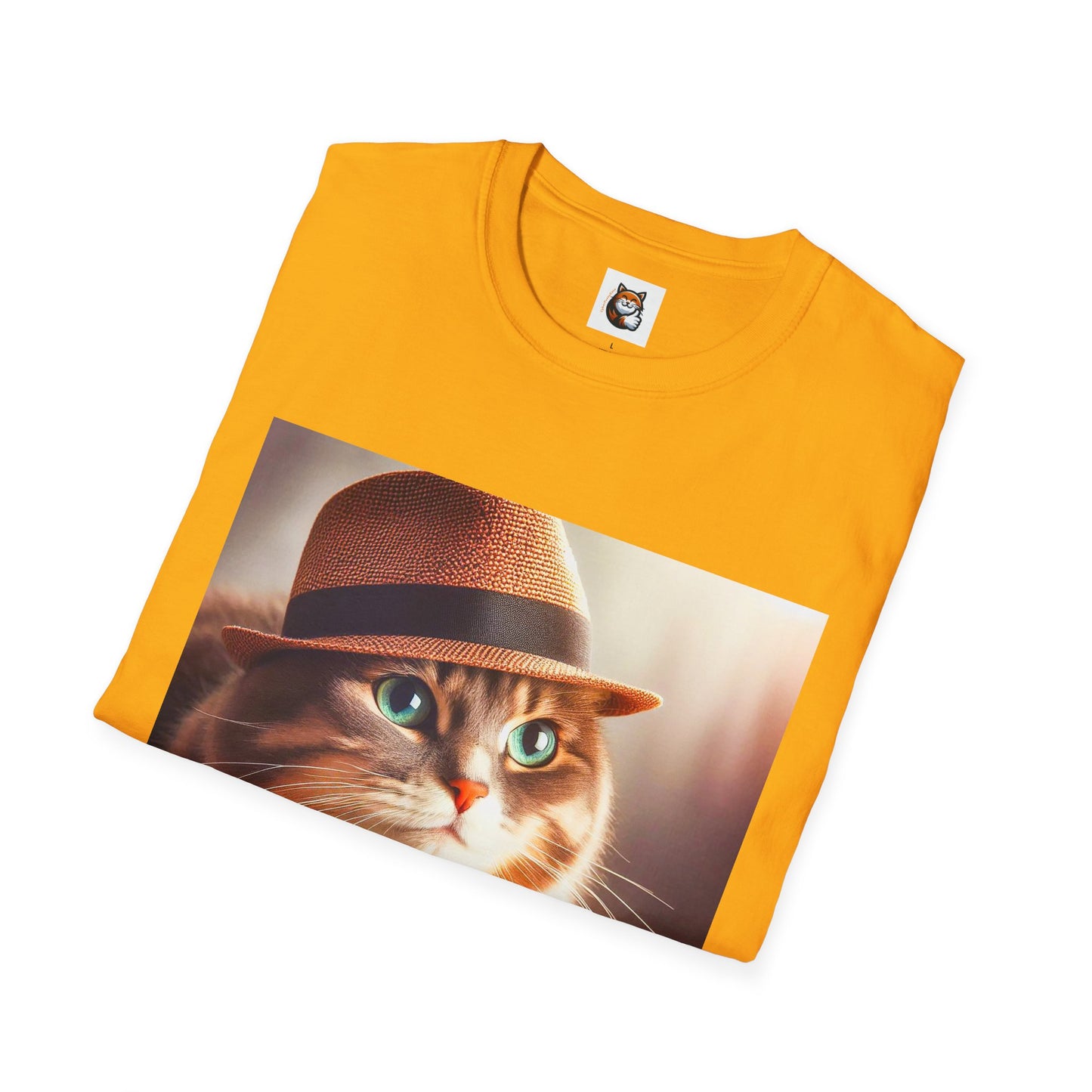 Domestic Cat Unisex Softstyle T-Shirt