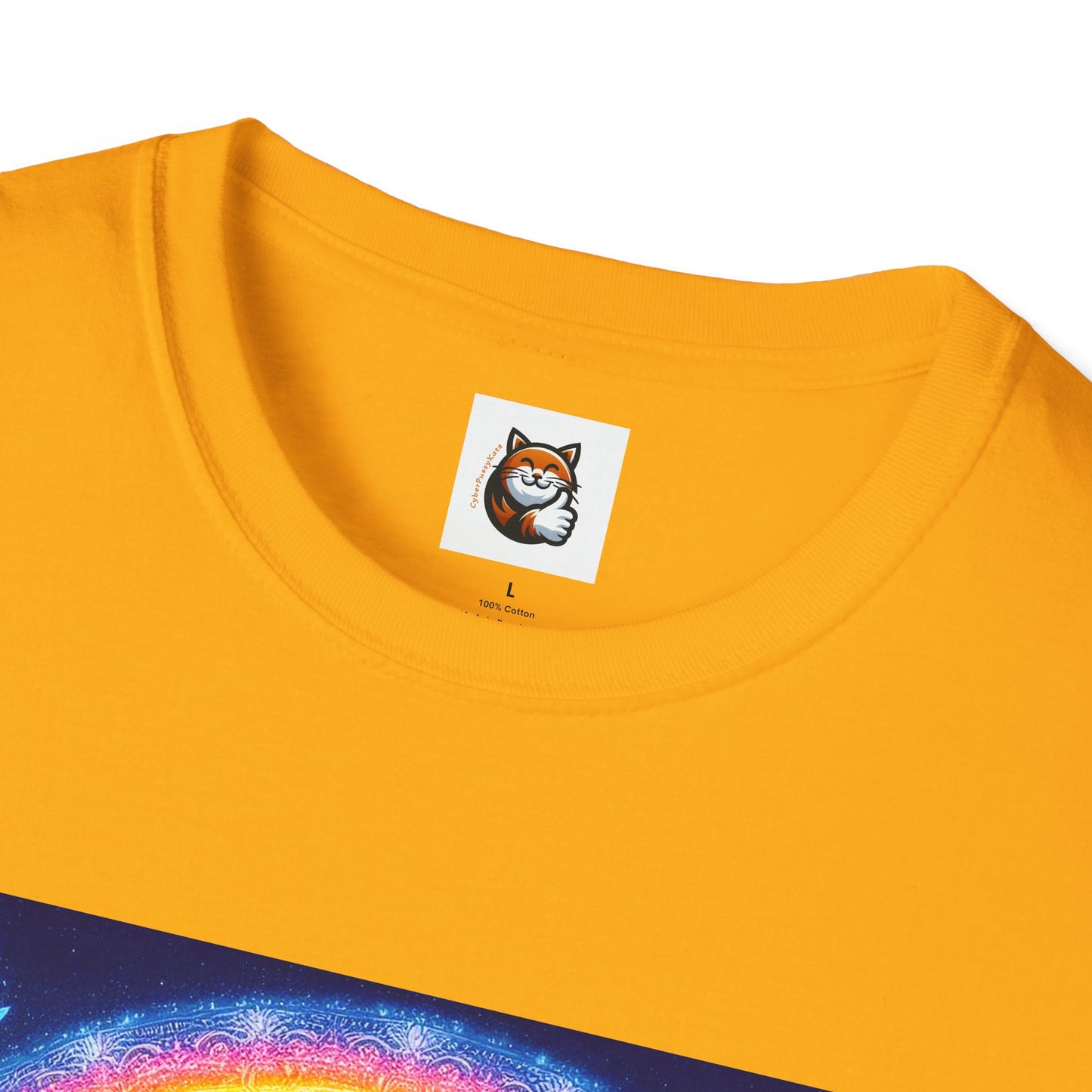 Russian Blue Cat rainbow T-Shirt