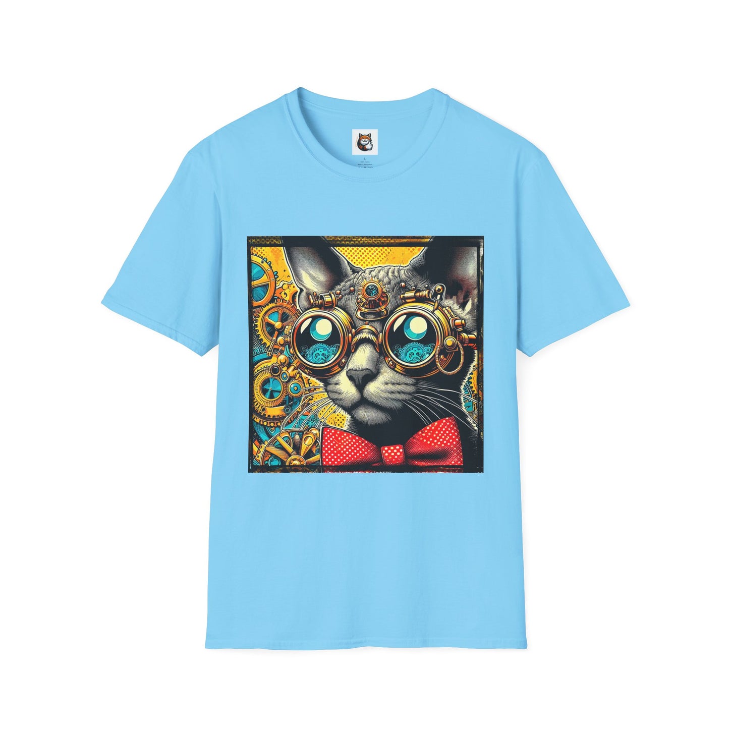 Cornish Rex Cat steam punk  T-Shirt