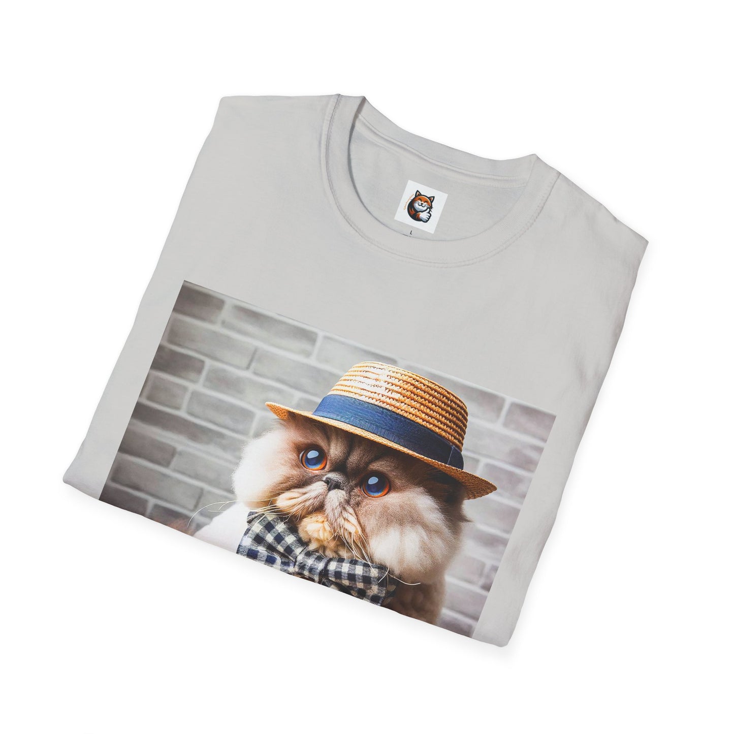 Selkirk Rex Cat T-Shirt hat and bow tie
