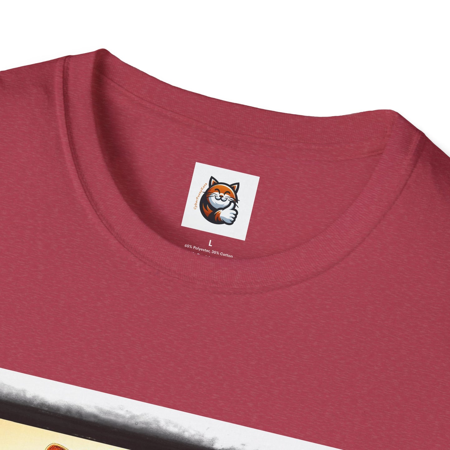 Devon Rex Cat Unisex Softstyle T-Shirt