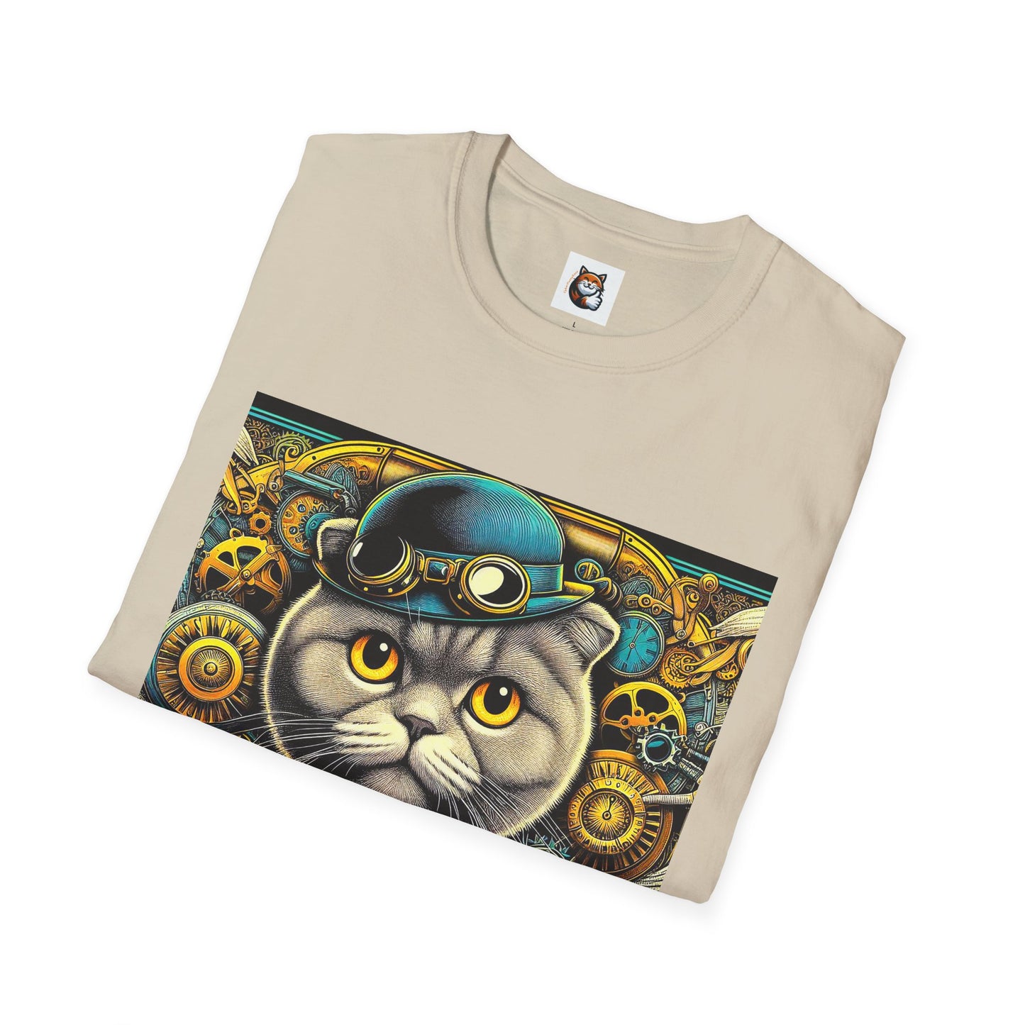 Scottish Fold  steam punk T-Shirt