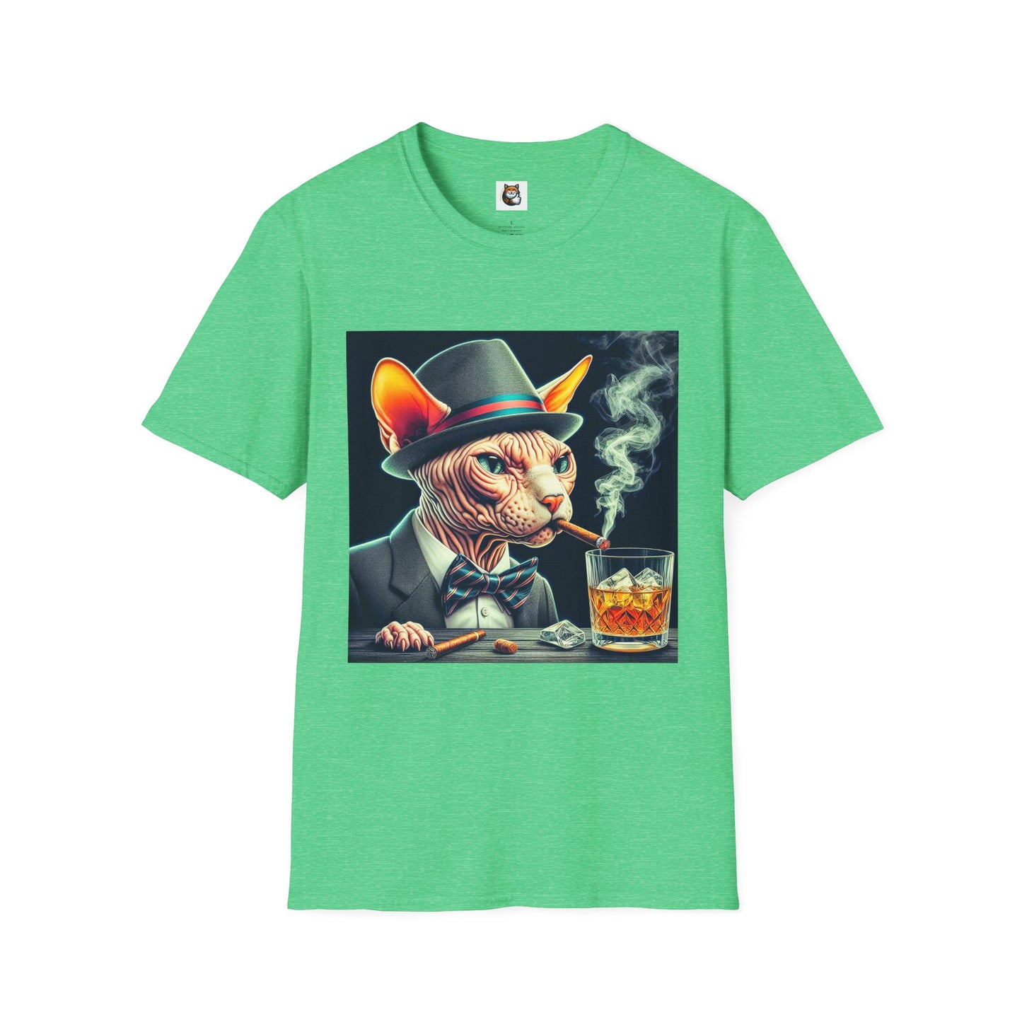 Sphynx Cat cigars and whiskey