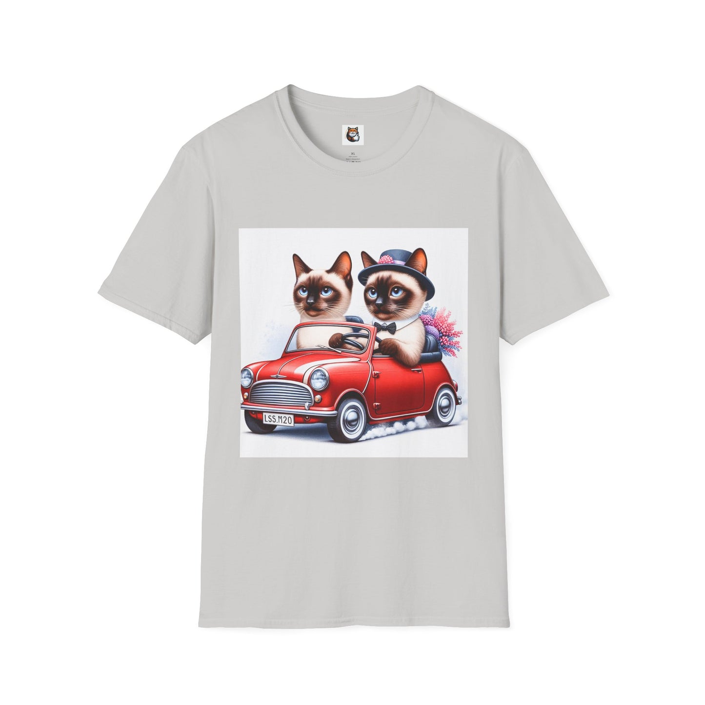 Wacky Siamese Cat friends driving
