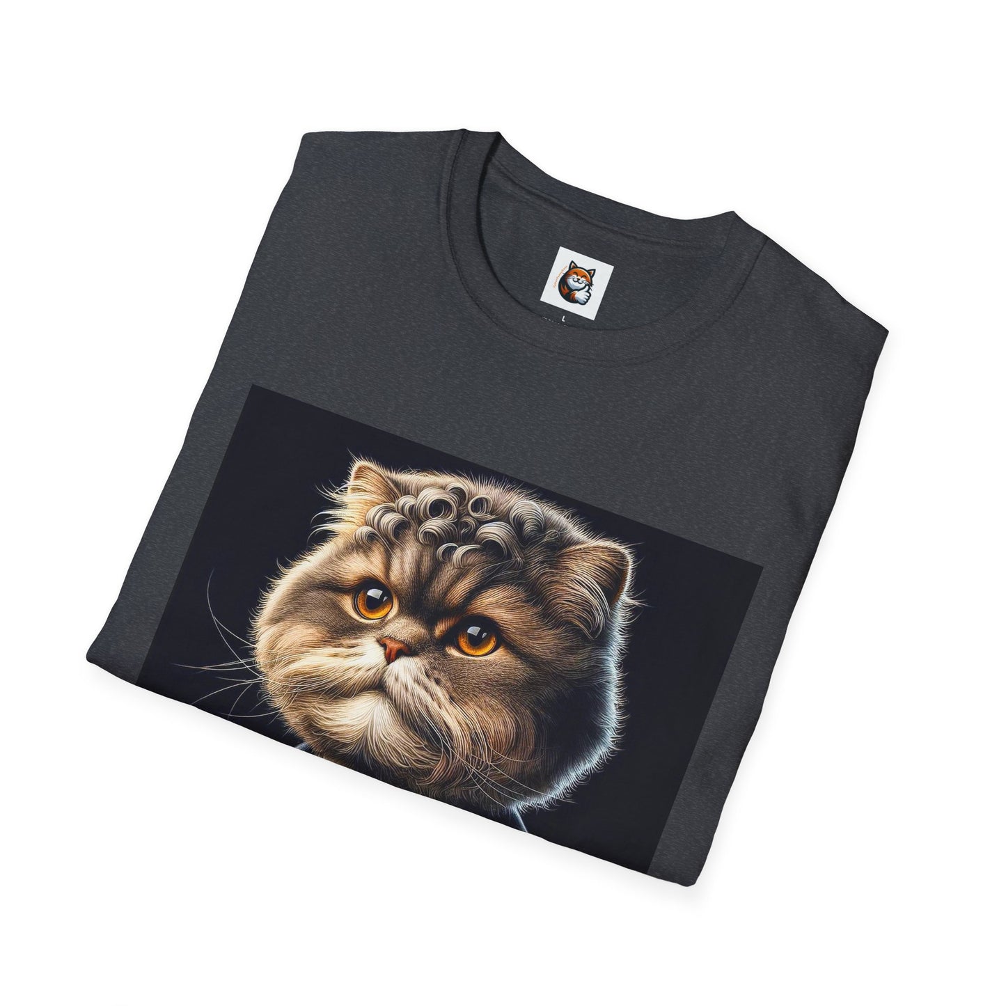 Selkirk Rex Cat T-Shirt business professional