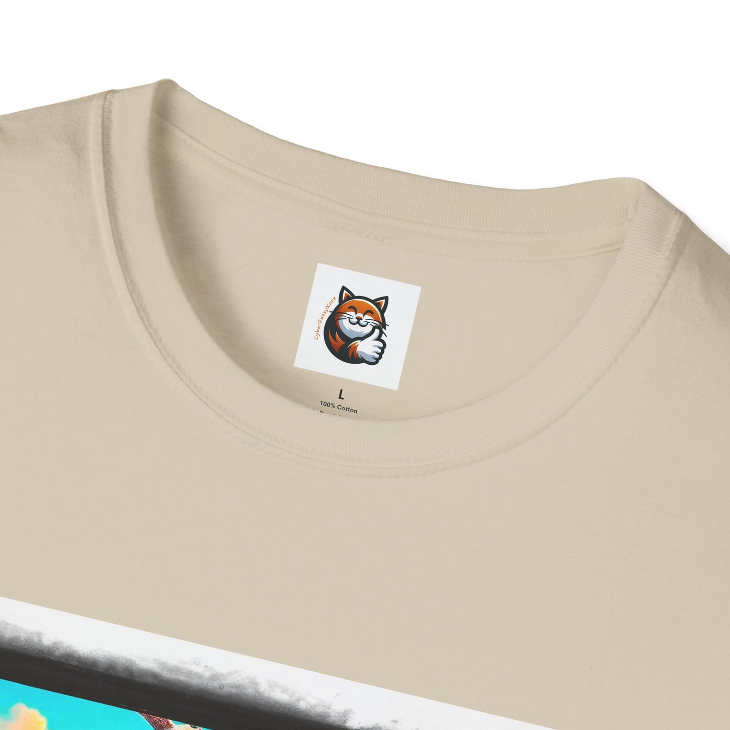 Domestic Cat Unisex Softstyle T-Shirt