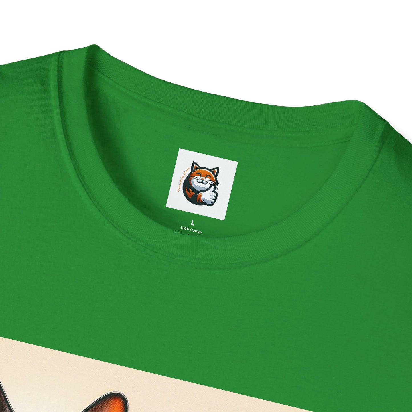 Wacky  Devon Rex Cool cats  Unisex Softstyle T-Shirt
