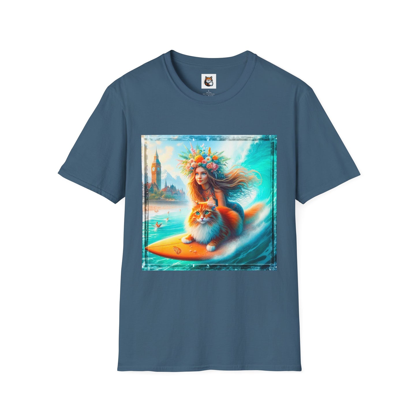 Norwegian Forest Cat Unisex Softstyle T-Shirt