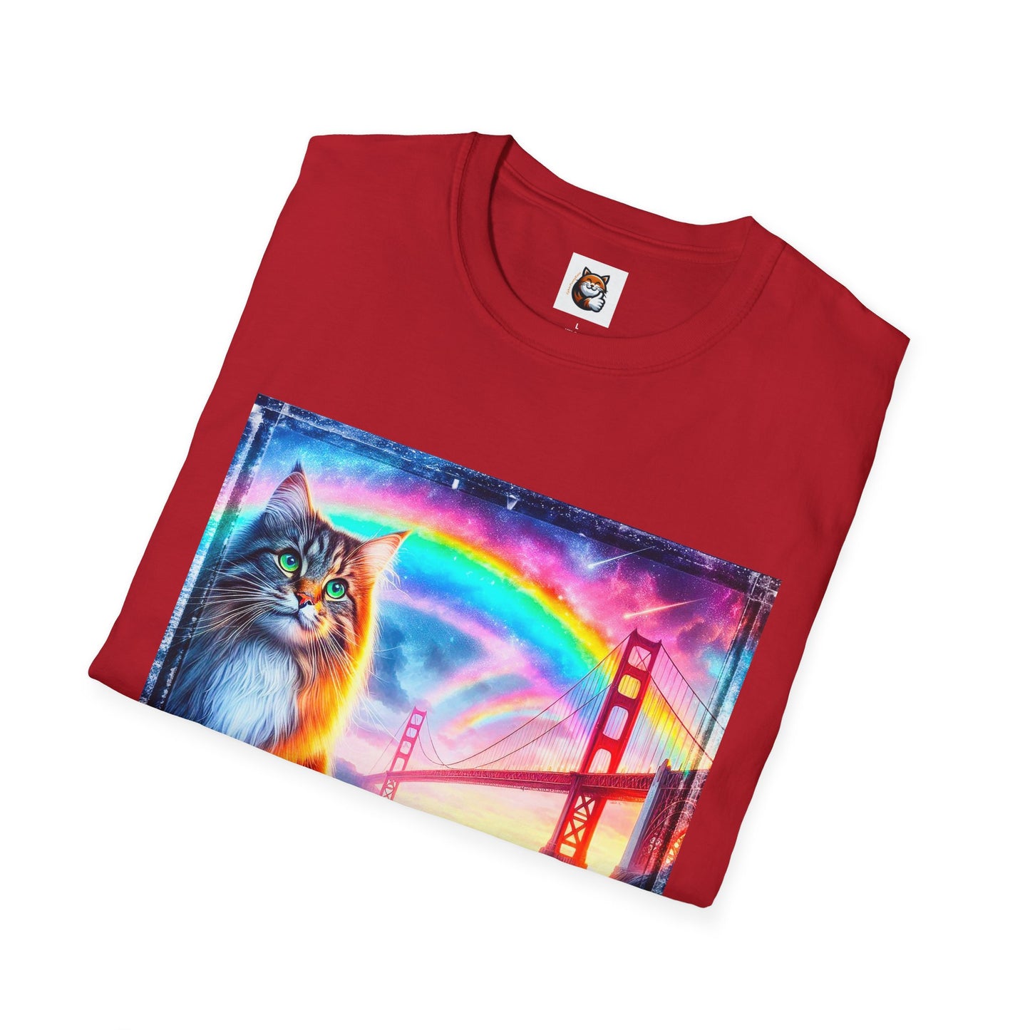 Norwegian Forest Cat Unisex Softstyle T-Shirt