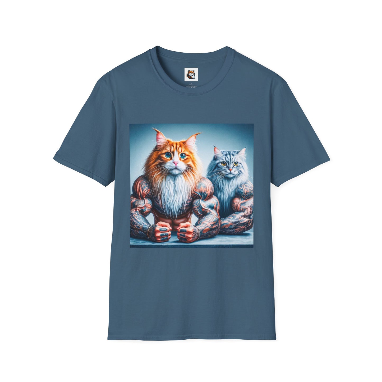 Norwegian Forest Cat Unisex Softstyle T-Shirt