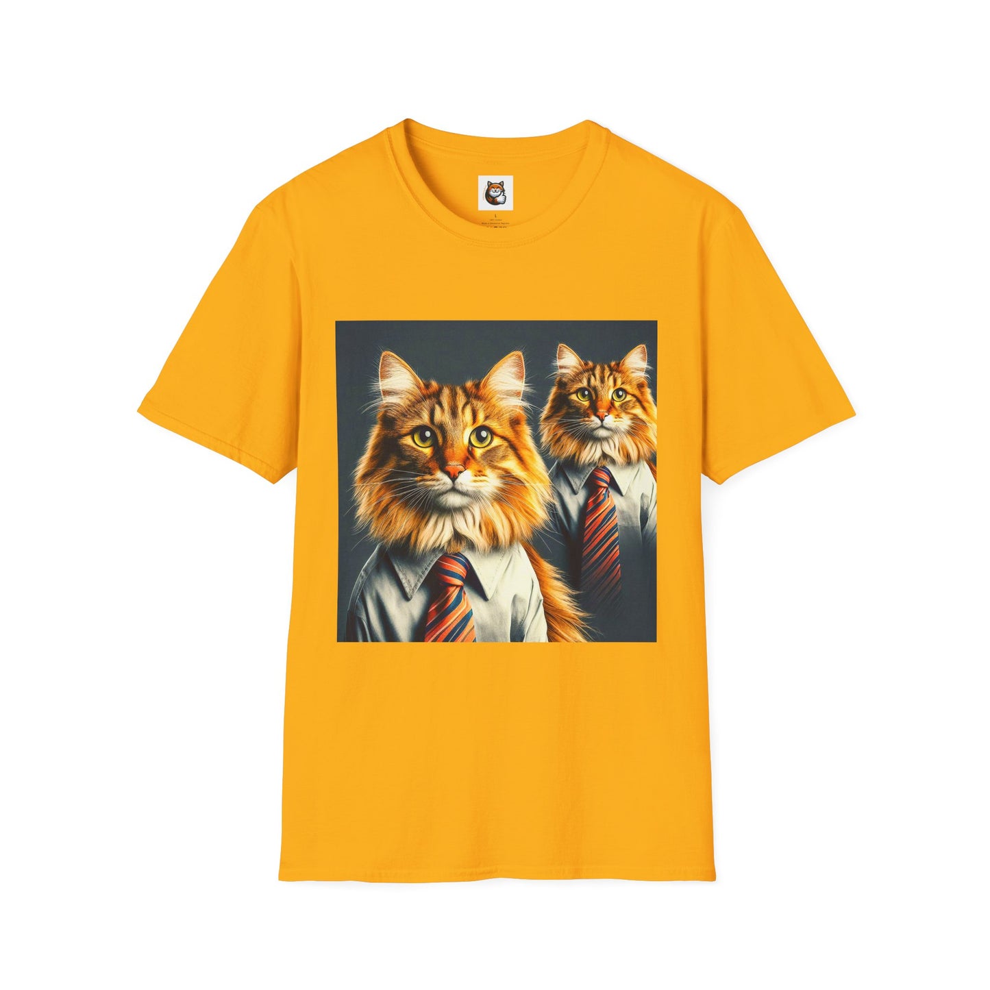Norwegian Forest Cat Unisex Softstyle T-Shirt