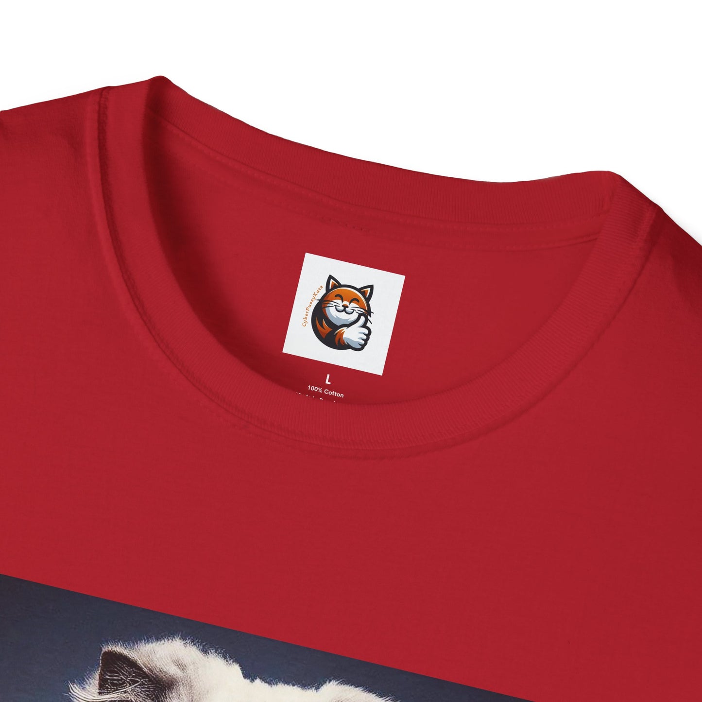 Selkirk Rex Cat T-Shirt - gym day