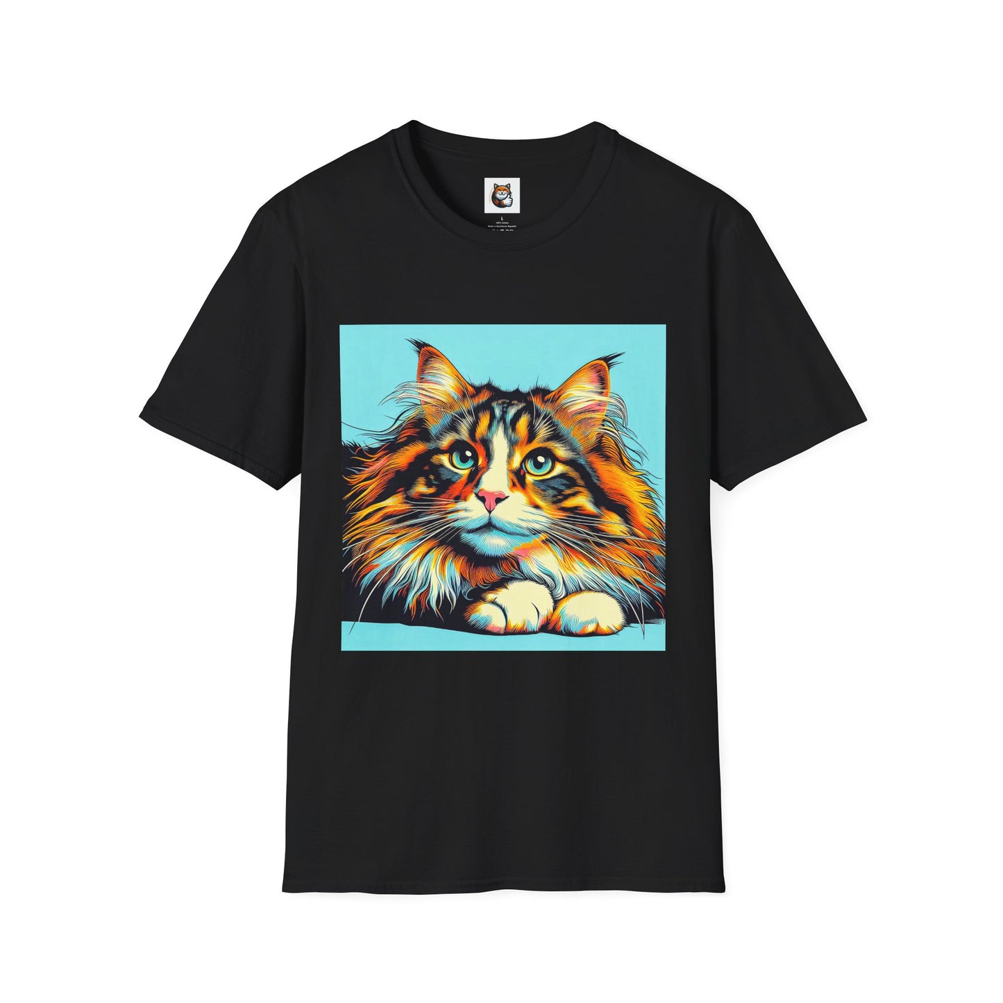 Norwegian Forest Cat Unisex Softstyle T-Shirt
