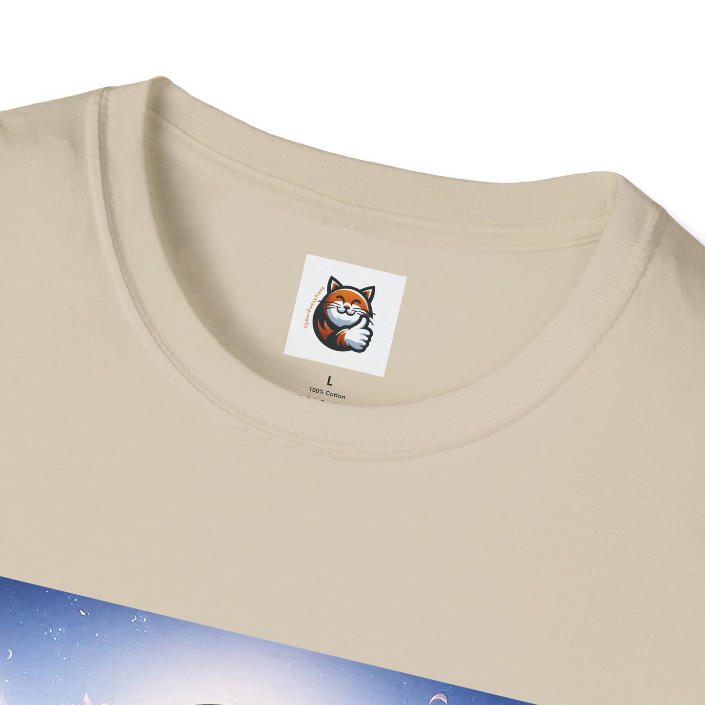 Scottish Fold Cat heavenly Angel T-Shirt