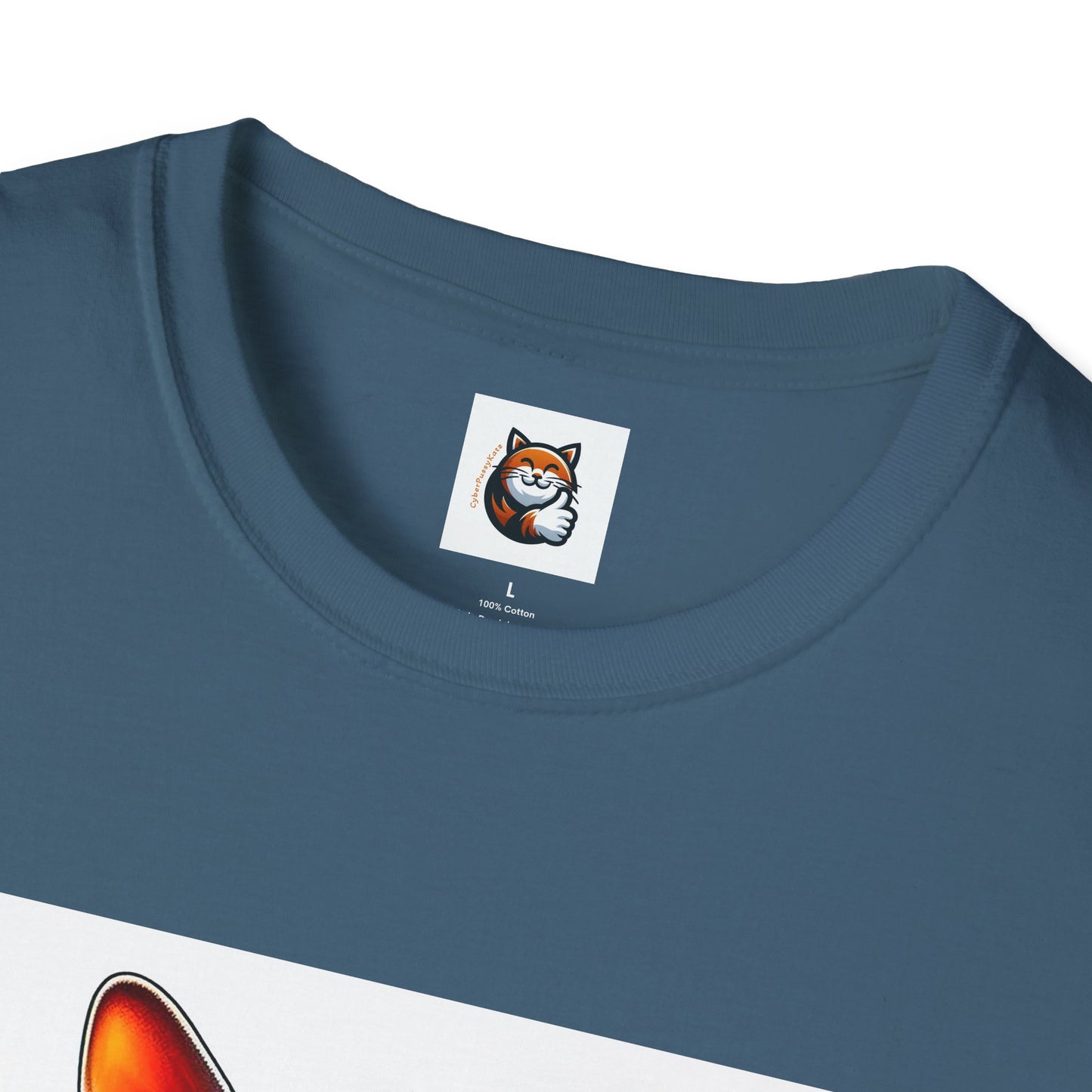 Devon Rex Cat Unisex Softstyle T-Shirt