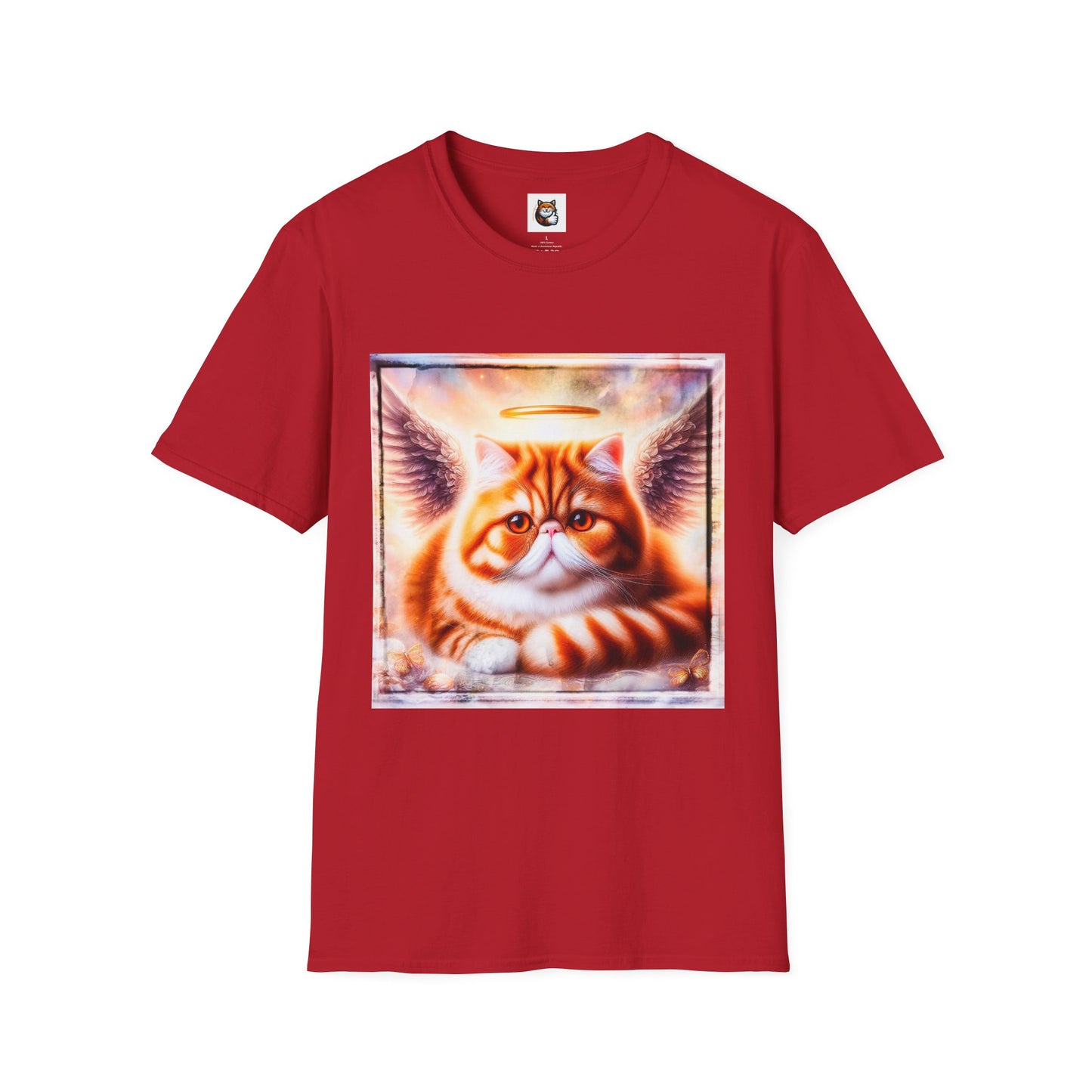 Exotic Shorthair Cat Unisex Softstyle T-Shirt