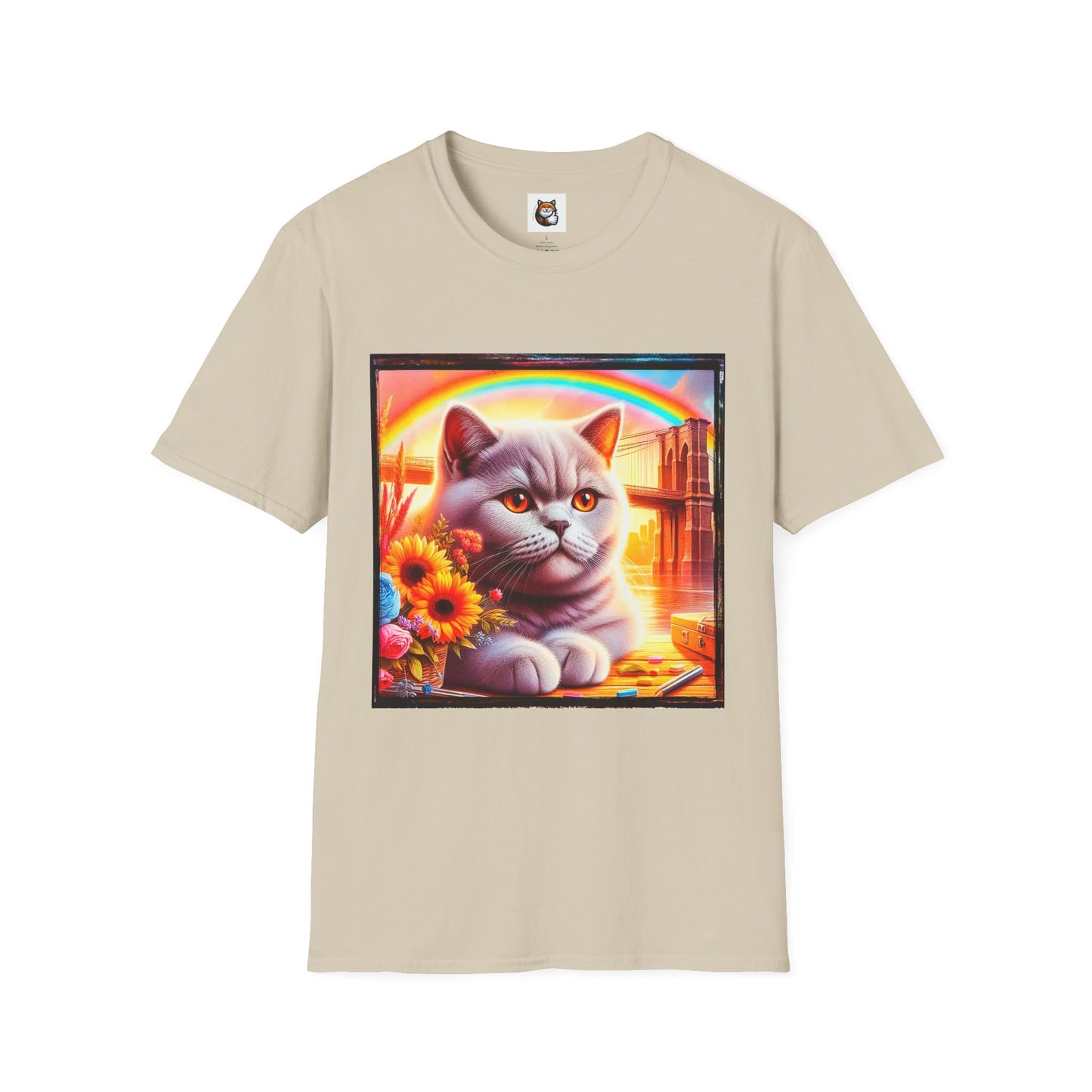 British Shorthair Unisex Softstyle T-Shirt