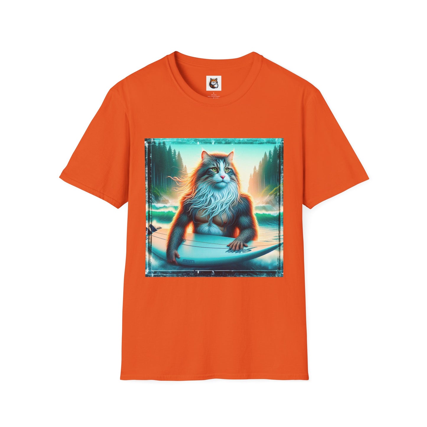 Norwegian Forest Cat Unisex Softstyle T-Shirt