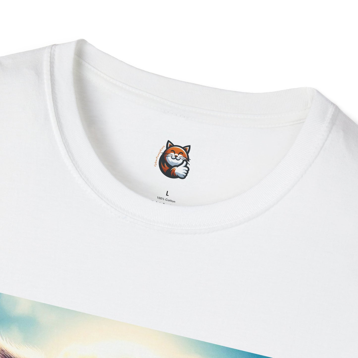Selkirk Rex Cat T-Shirt  beach day