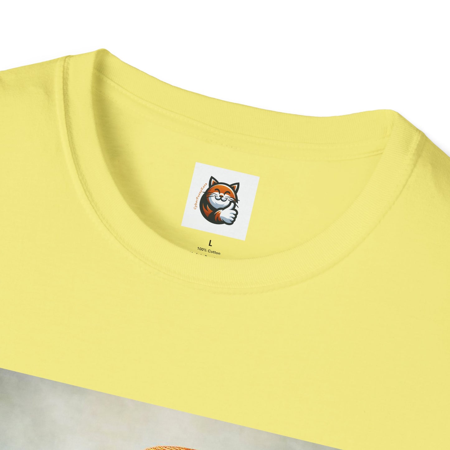 British Shorthair  hat and bow Unisex Softstyle T-Shirt