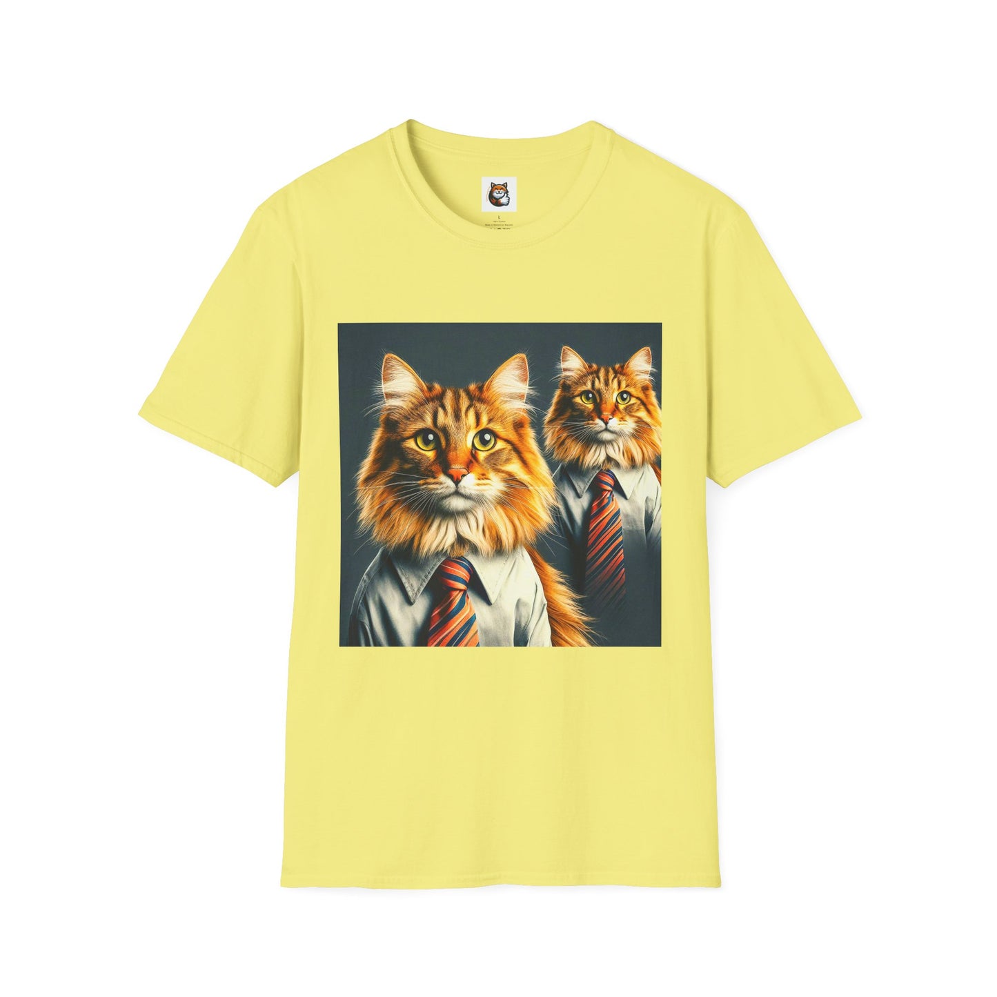 Norwegian Forest Cat Unisex Softstyle T-Shirt
