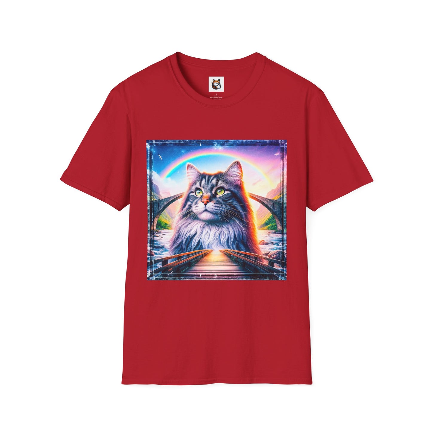 Norwegian Forest Cat Unisex Softstyle T-Shirt