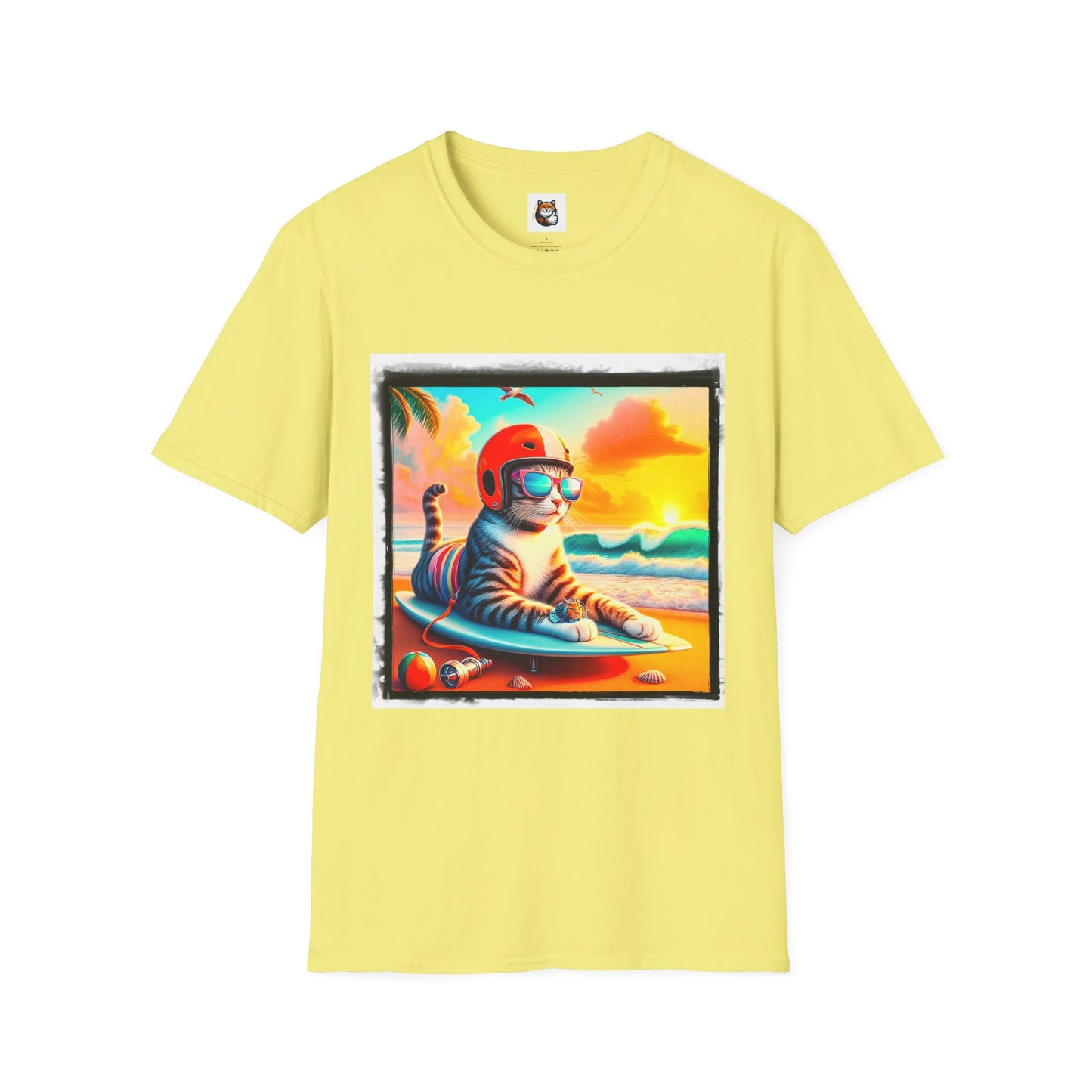 Domestic Cat Unisex Softstyle T-Shirt