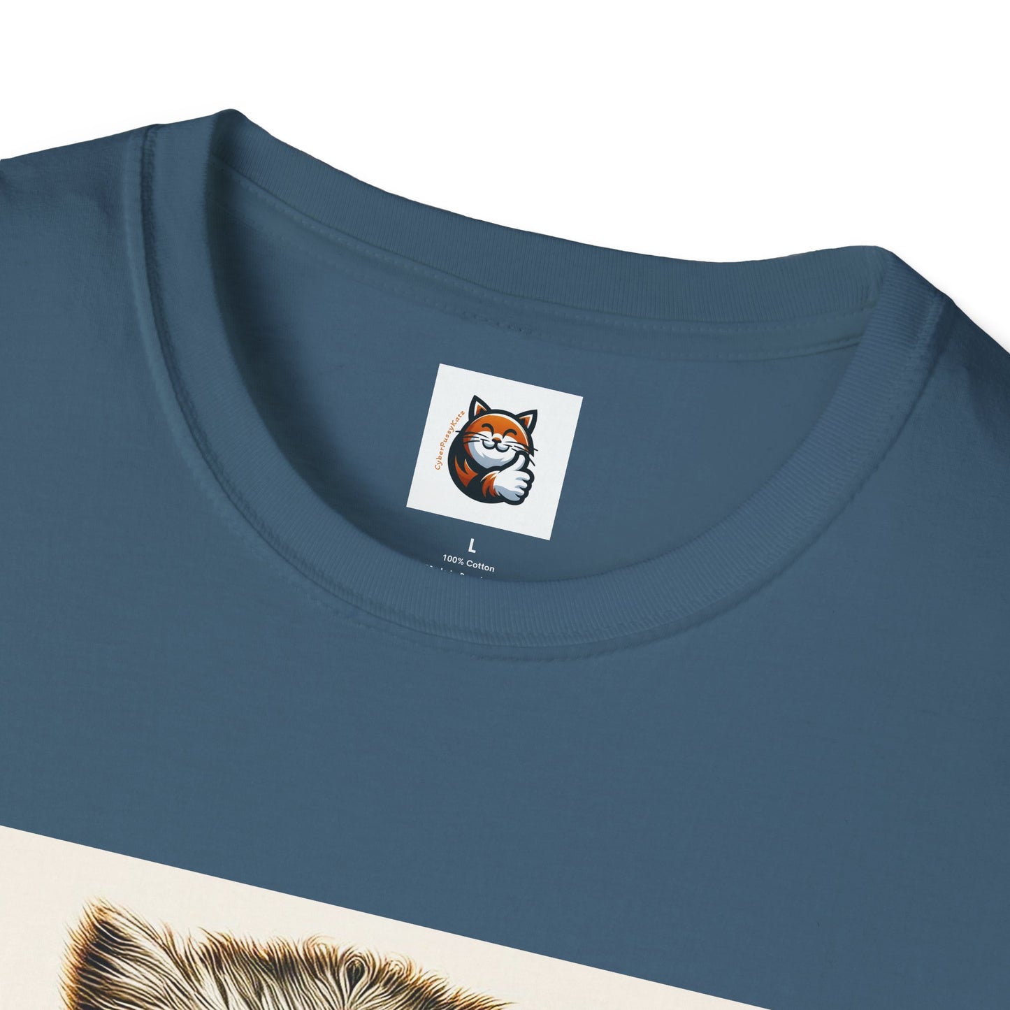 Selkirk Rex Cat T-Shirt old fashioned professional