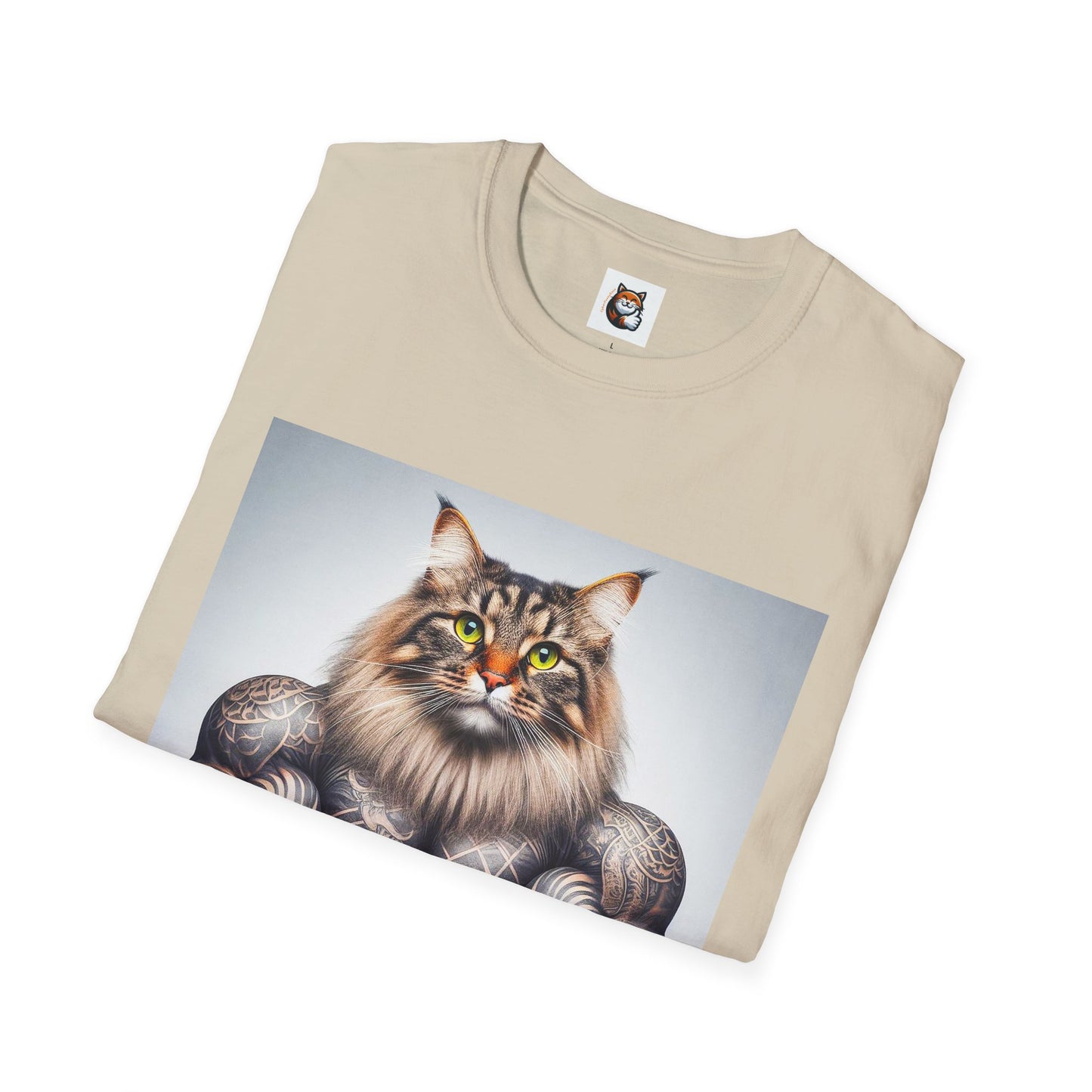 Norwegian Forest Cat Unisex Softstyle T-Shirt