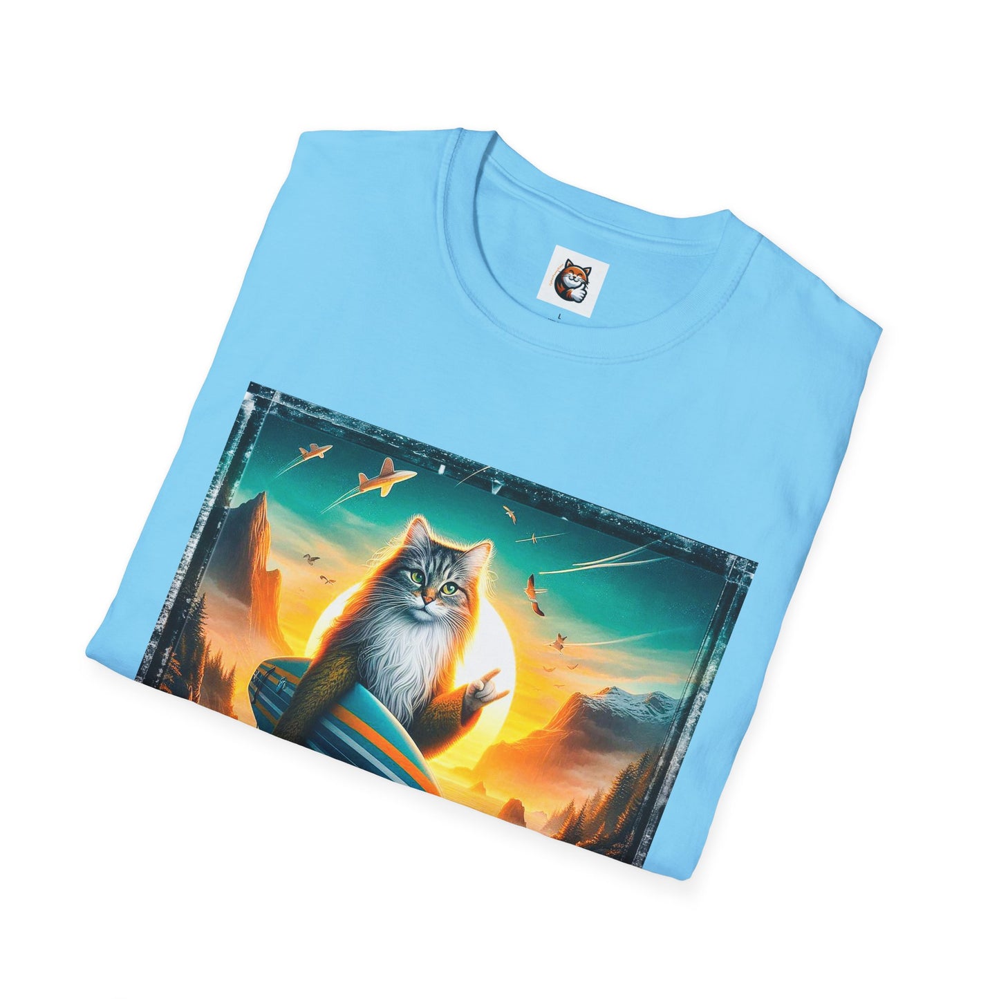 Norwegian Forest Cat Unisex Softstyle T-Shirt