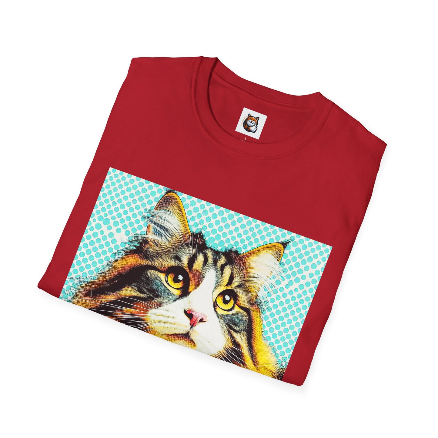 Norwegian Forest Cat Unisex Softstyle T-Shirt