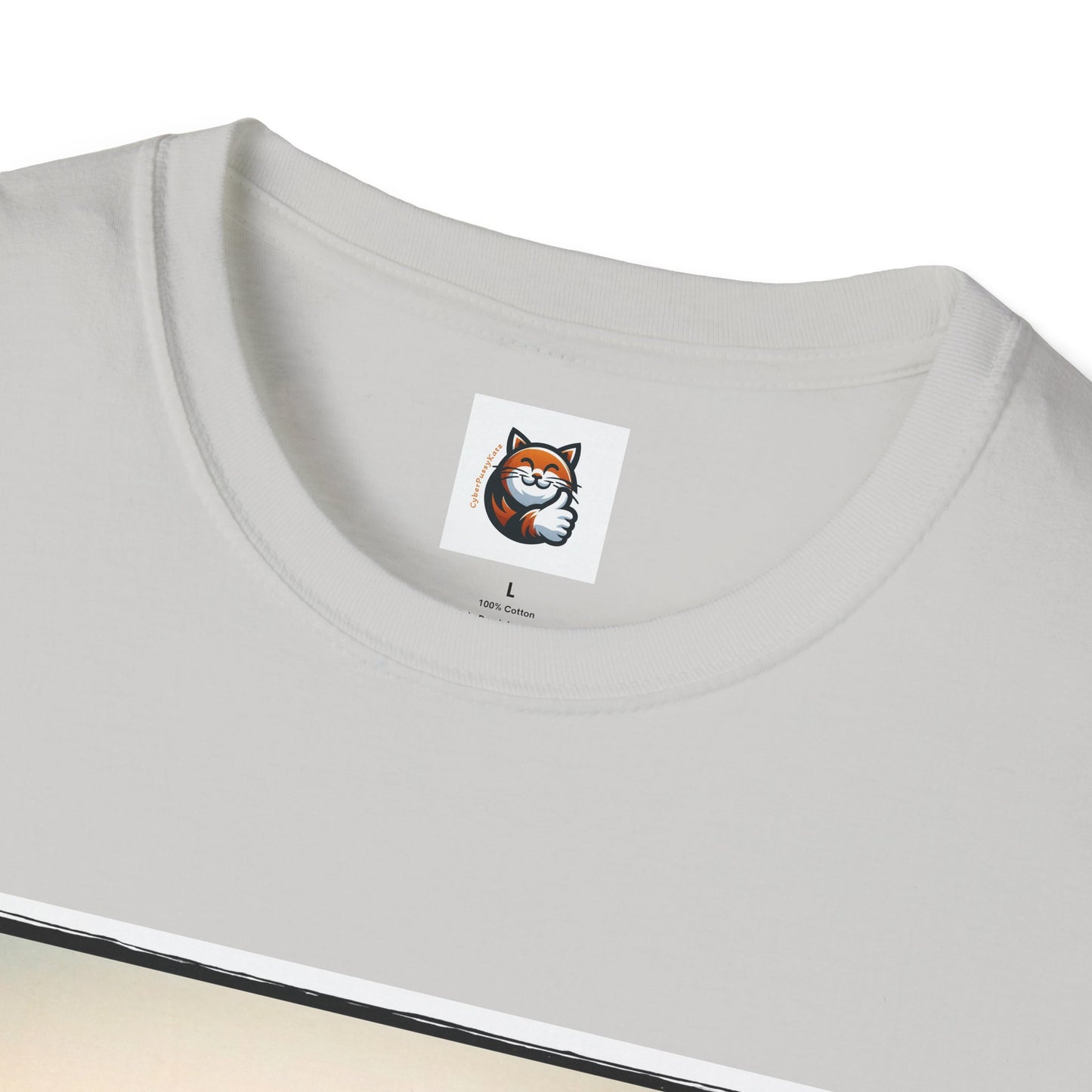 Wacky  Devon Rex Cat Unisex Softstyle T-Shirt