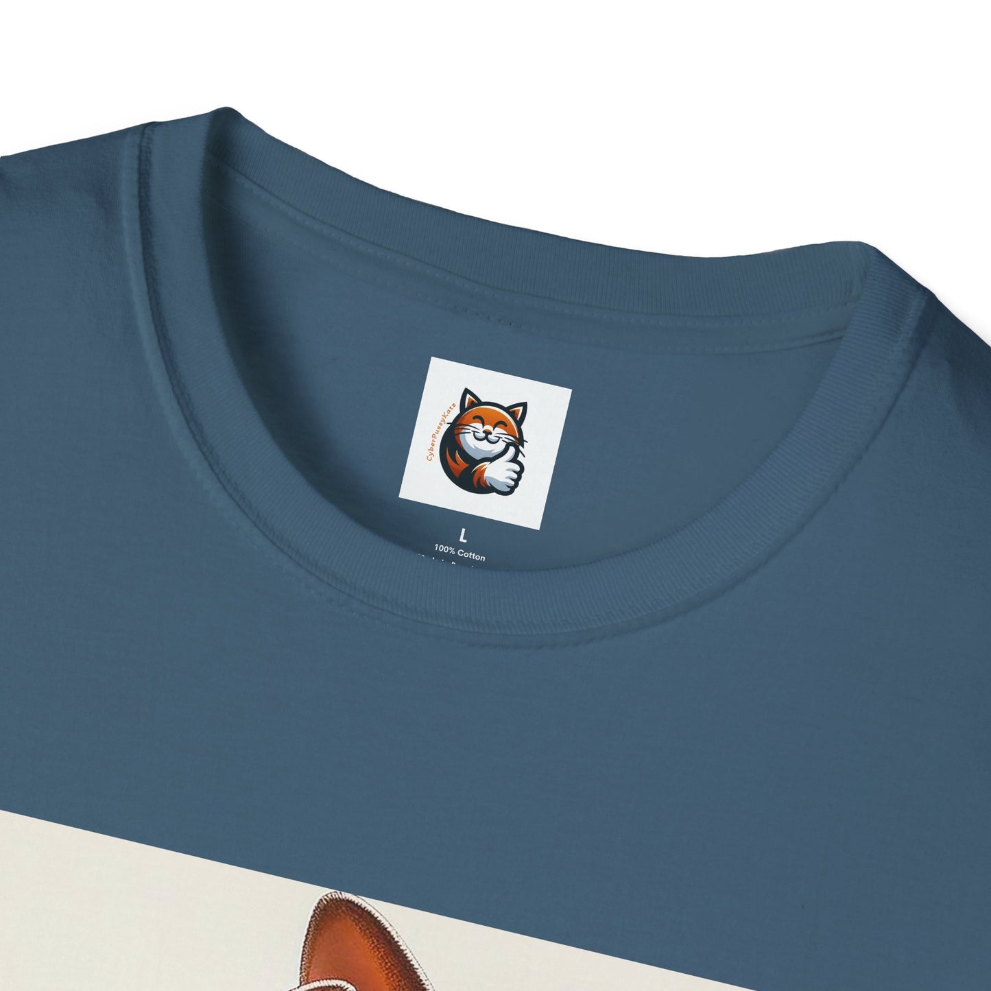 Devon Rex Cat suits Softstyle T-Shirt