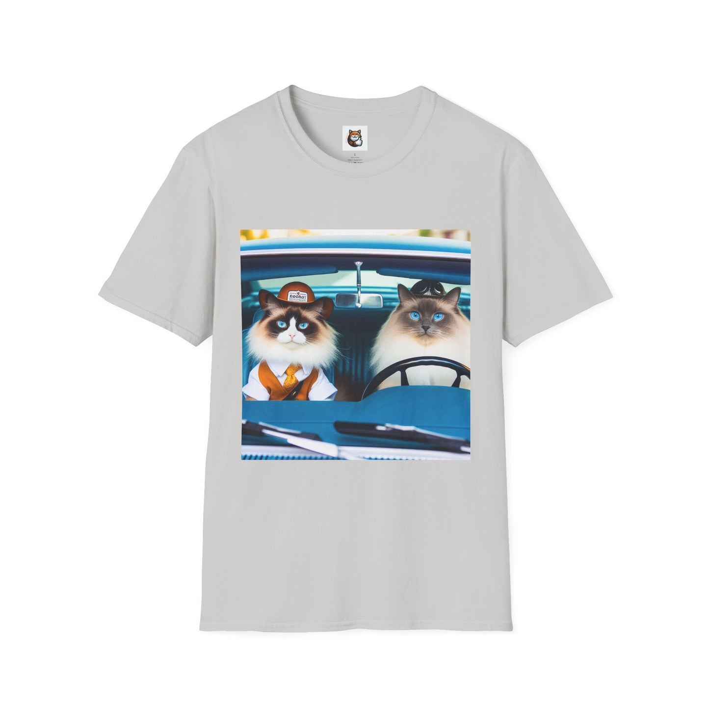 Wacky Ragdoll fun couple driving T-Shirt